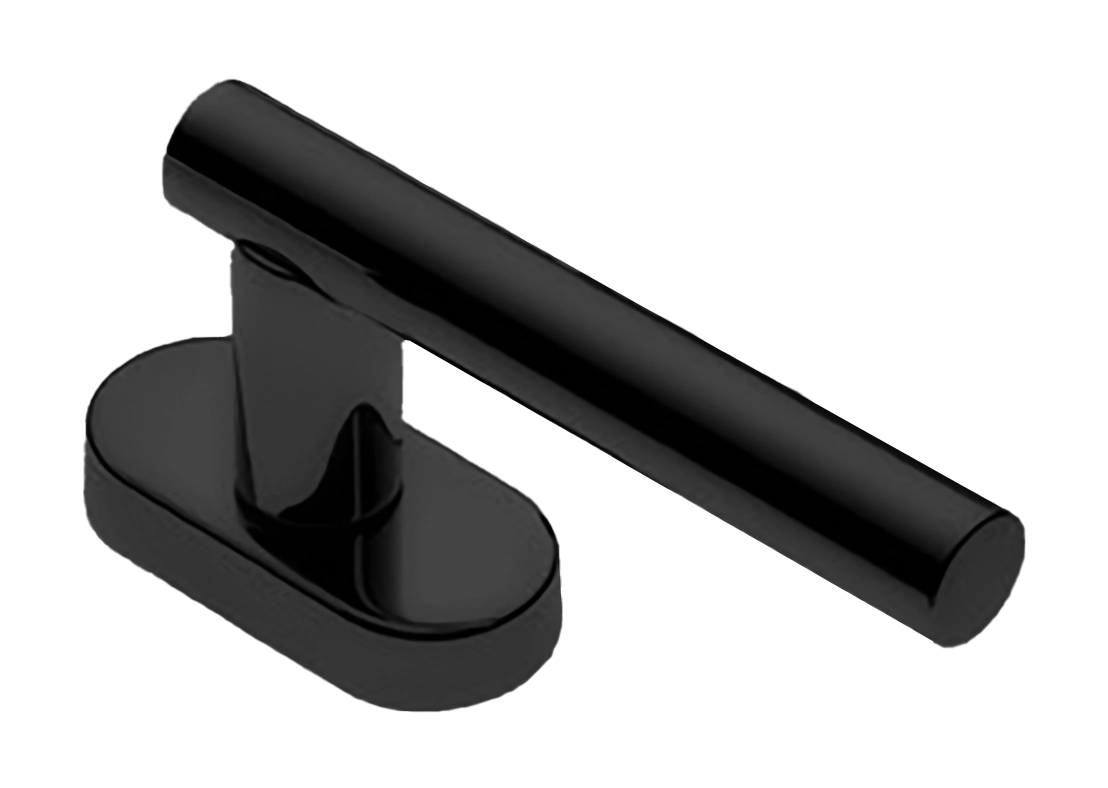 Ручка оконная CALLA W1 NERO, цвет - черный фото 1 Ручка оконная CALLA W1 NERO, цвет - черный фото купить Актау