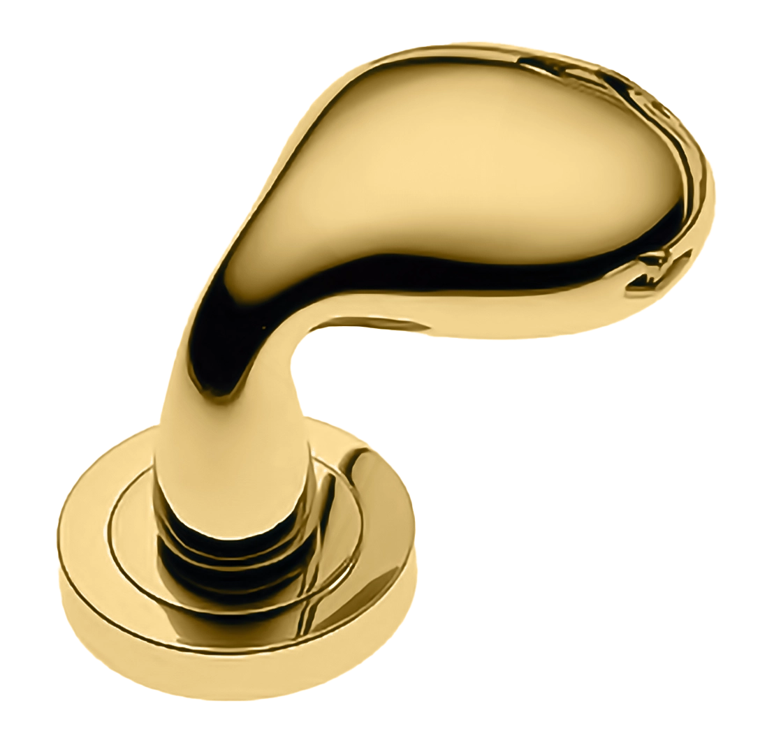 Ручка дверная SIENA-2 R2 OTL раздельная на круглой розетке, цвет - золото фото 1 Ручка дверная SIENA-2 R2 OTL раздельная на круглой розетке, цвет - золото фото купить Актау