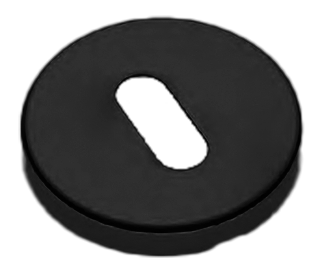 Накладка на ключевой цилиндр LUX-FK-R3 NERO на круглой розетке под ключ буратино, цвет - черный фото 1 Накладка на ключевой цилиндр LUX-FK-R3 NERO на круглой розетке под ключ буратино, цвет - черный фото купить Актау
