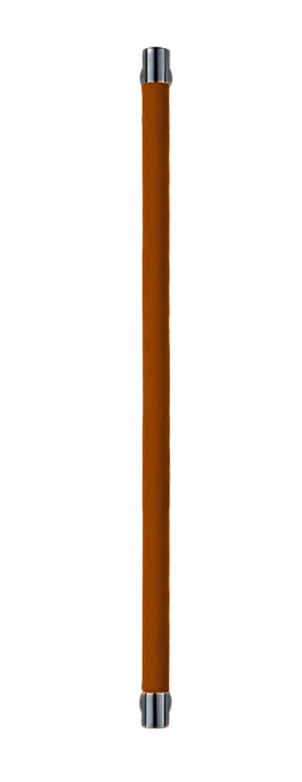 Ручка-скоба HIDE LEATHER PH/B NERO/CUOIO, цвет - черный/светло-коричневый фото 1 Ручка-скоба HIDE LEATHER PH/B NERO/CUOIO, цвет - черный/светло-коричневый фото купить Актау