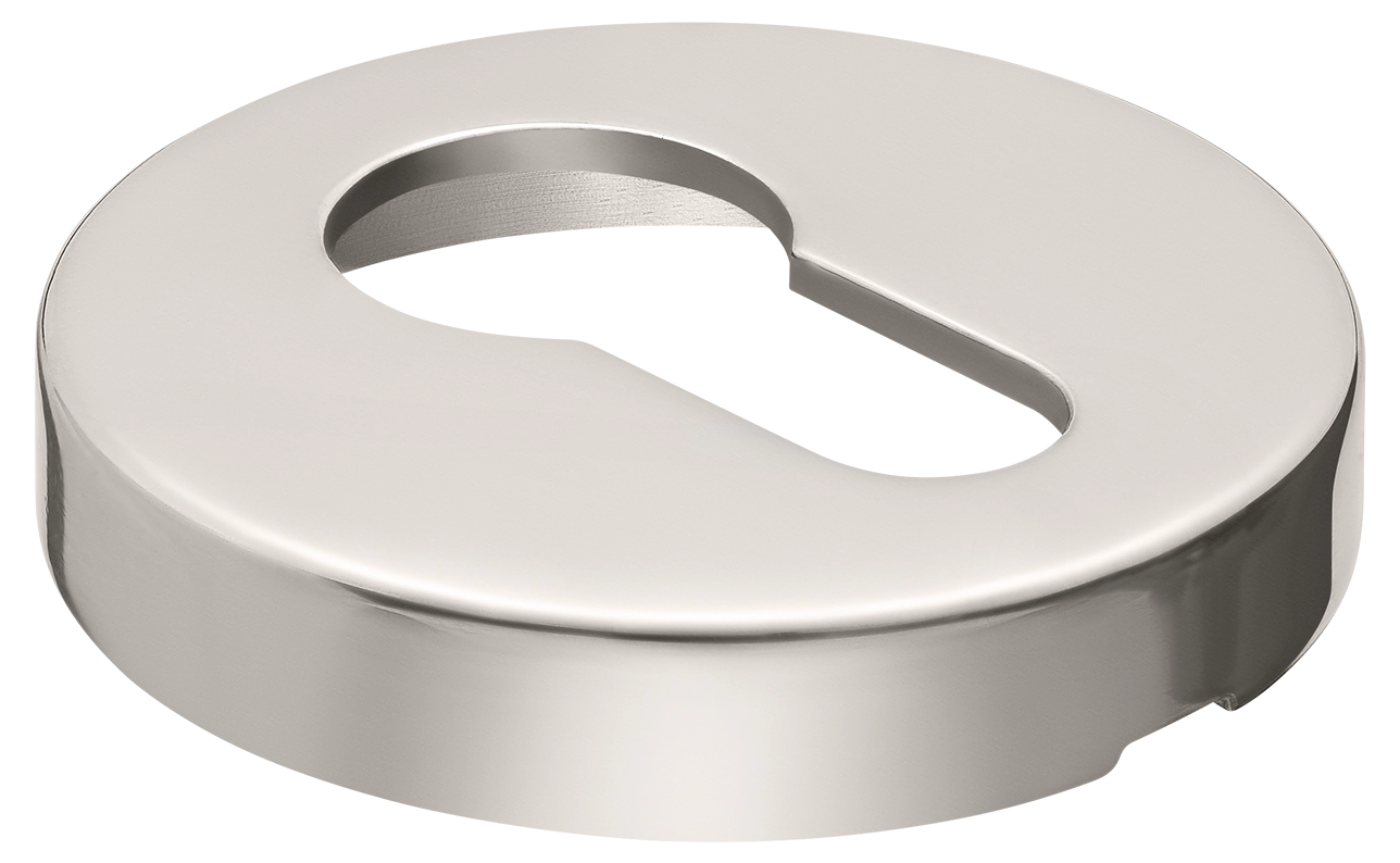 LUX-KH-R2 NIK, накладка на ключевой цилиндр на круглой розетке, цвет - никель фото 2 LUX-KH-R2 NIK, накладка на ключевой цилиндр на круглой розетке, цвет - никель фото купить в Актау