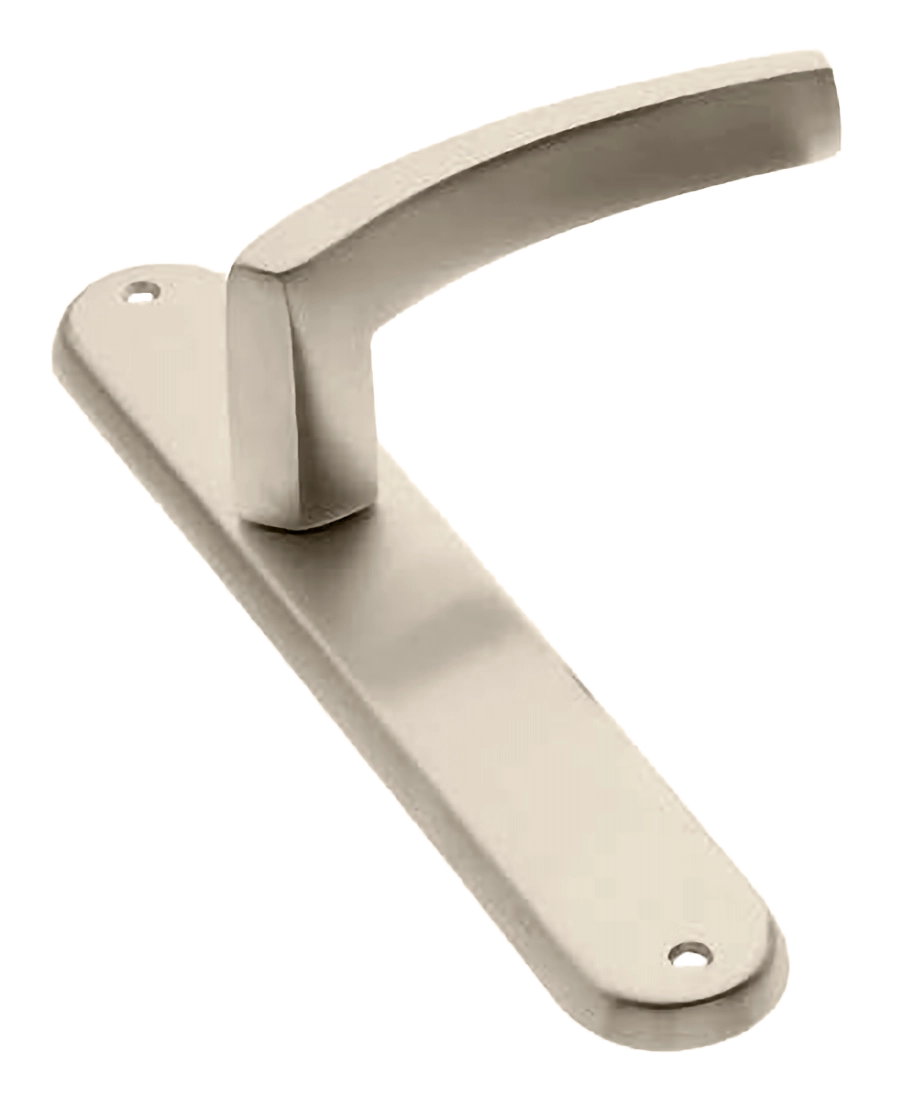 Ручка дверная на планке WIND PL NIS, цвет матовый никель, латунь фото купить в Актау