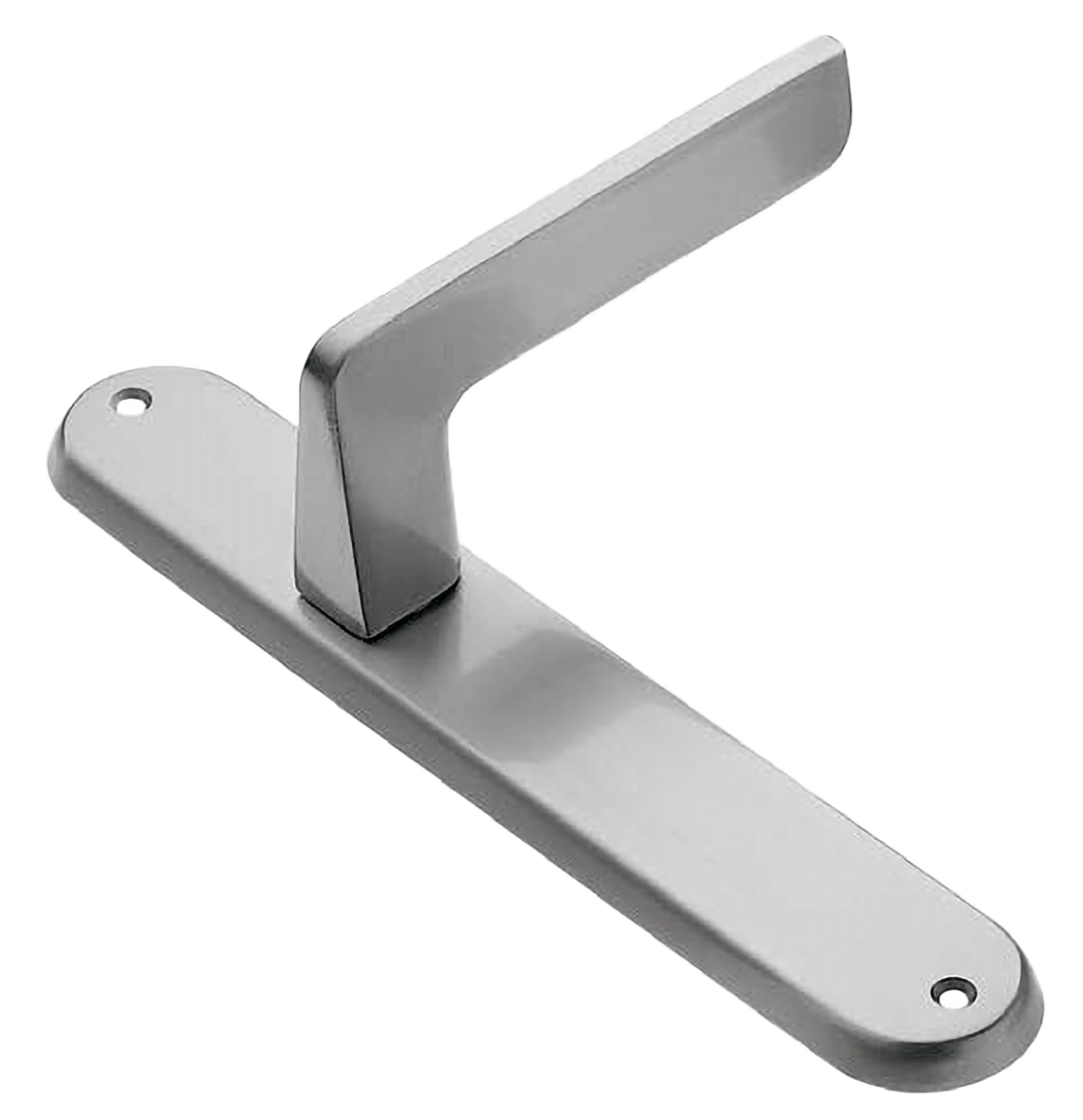 Ручка дверная на планке ROCK PL CSA, цвет матовый хром, латунь фото купить в Актау