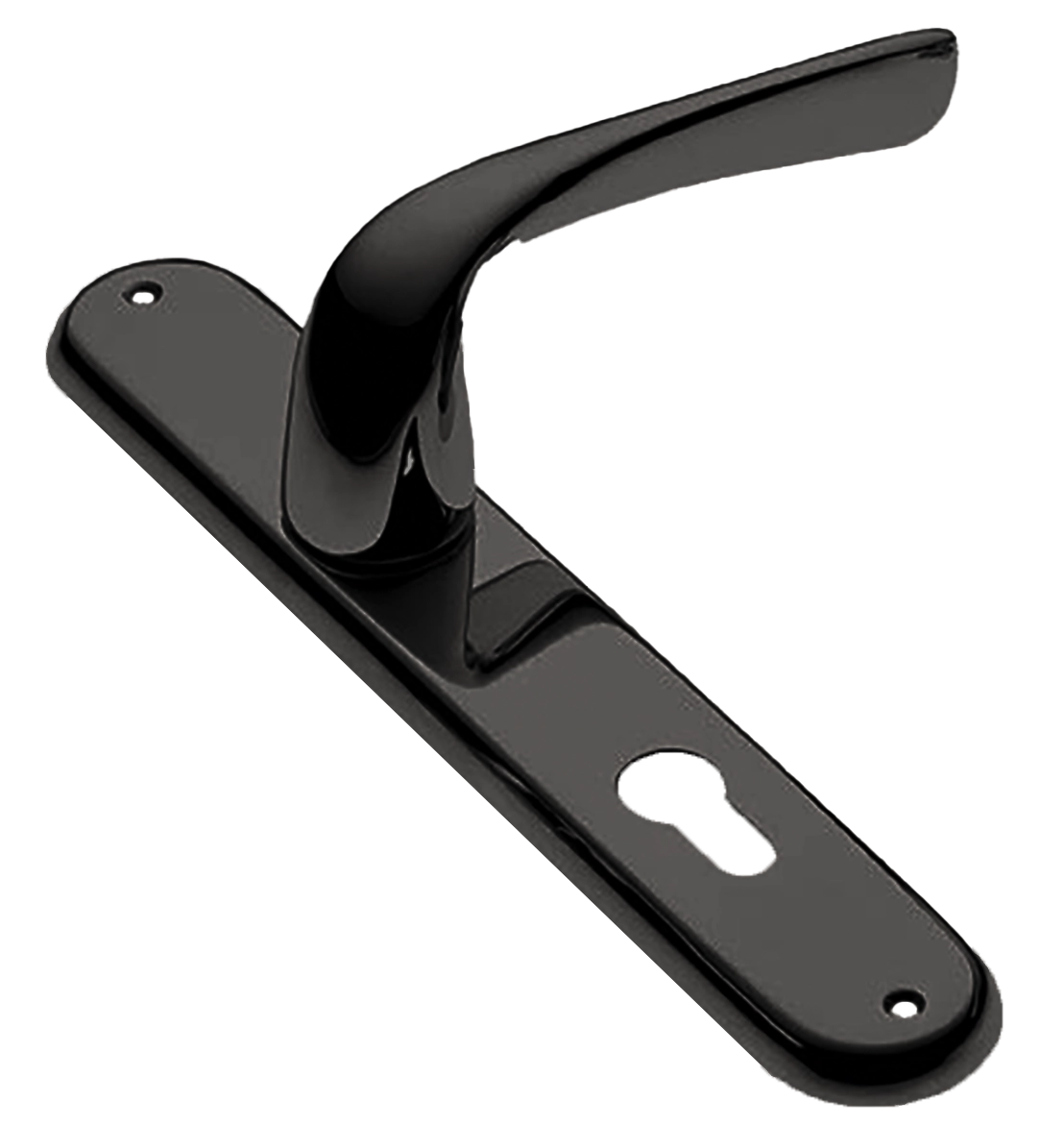 Ручка дверная на планке LE MANS PL NIN, цвет черный никель, латунь фото купить в Актау