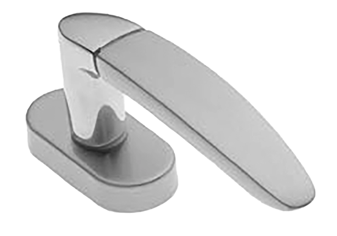 Ручка оконная SAIL W1 CSA/CRO, цвет - матовый хром/хром фото купить в Актау