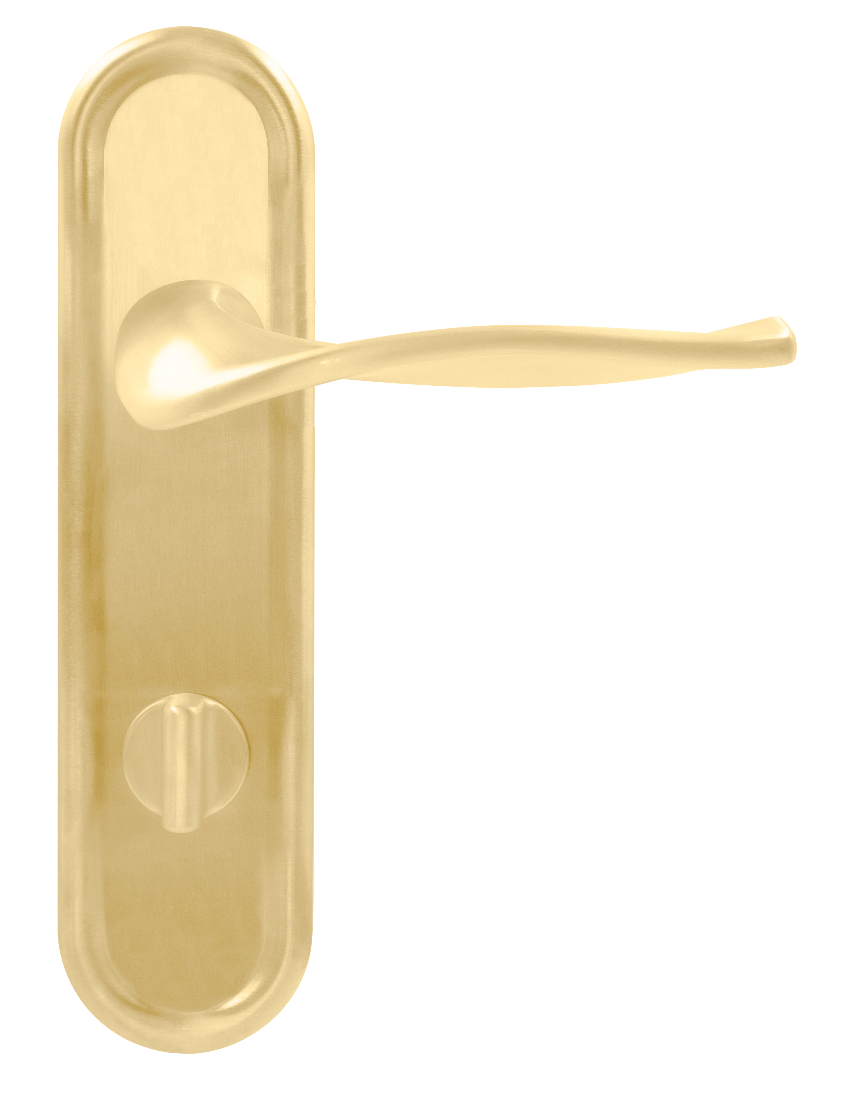 Ручка дверная SKYSCRAPER PLR AH на планке, цвет Осенний мёд/Autumn Honey фото купить в Актау