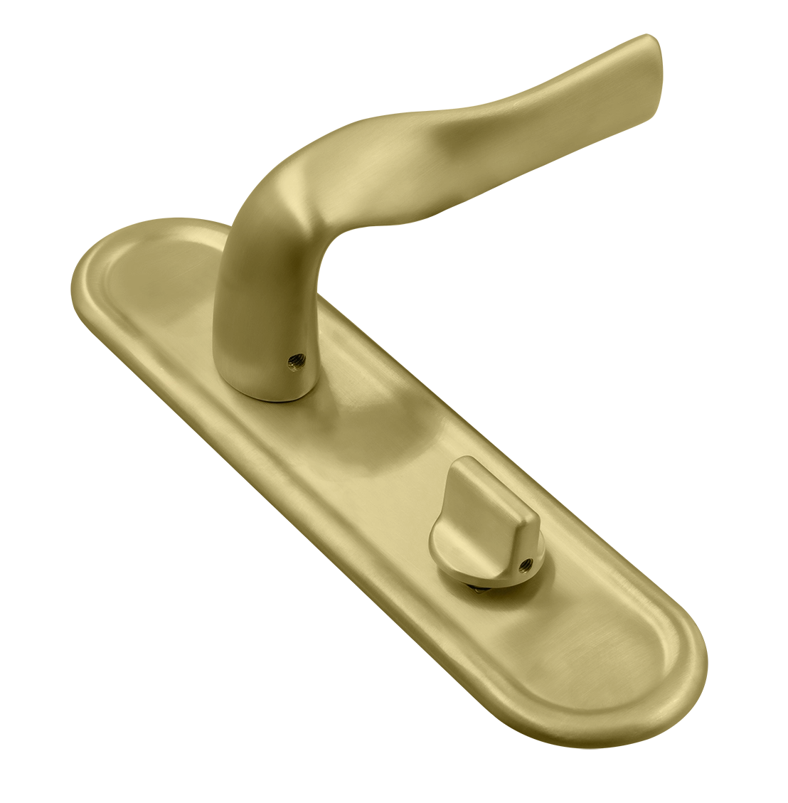 Ручка дверная LVB PLR AH на планке, цвет Осенний мёд/Autumn Honey фото купить Актау