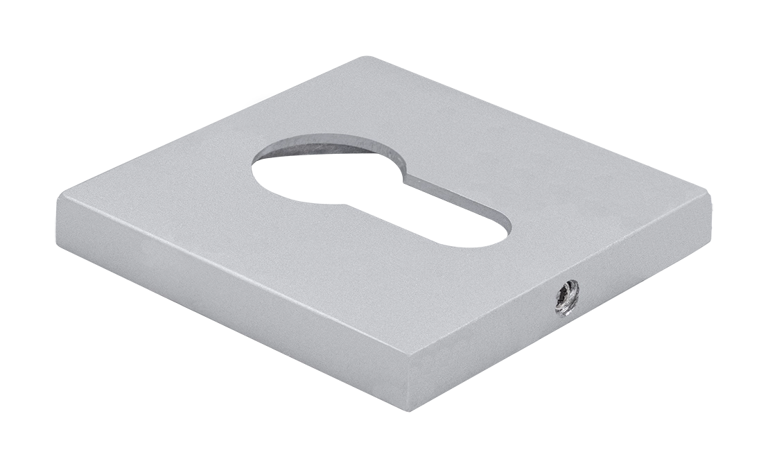 Накладка на замок MH-KH-S6 ASC под евроцилиндр, цвет анодированный матовый хром фото купить Актау