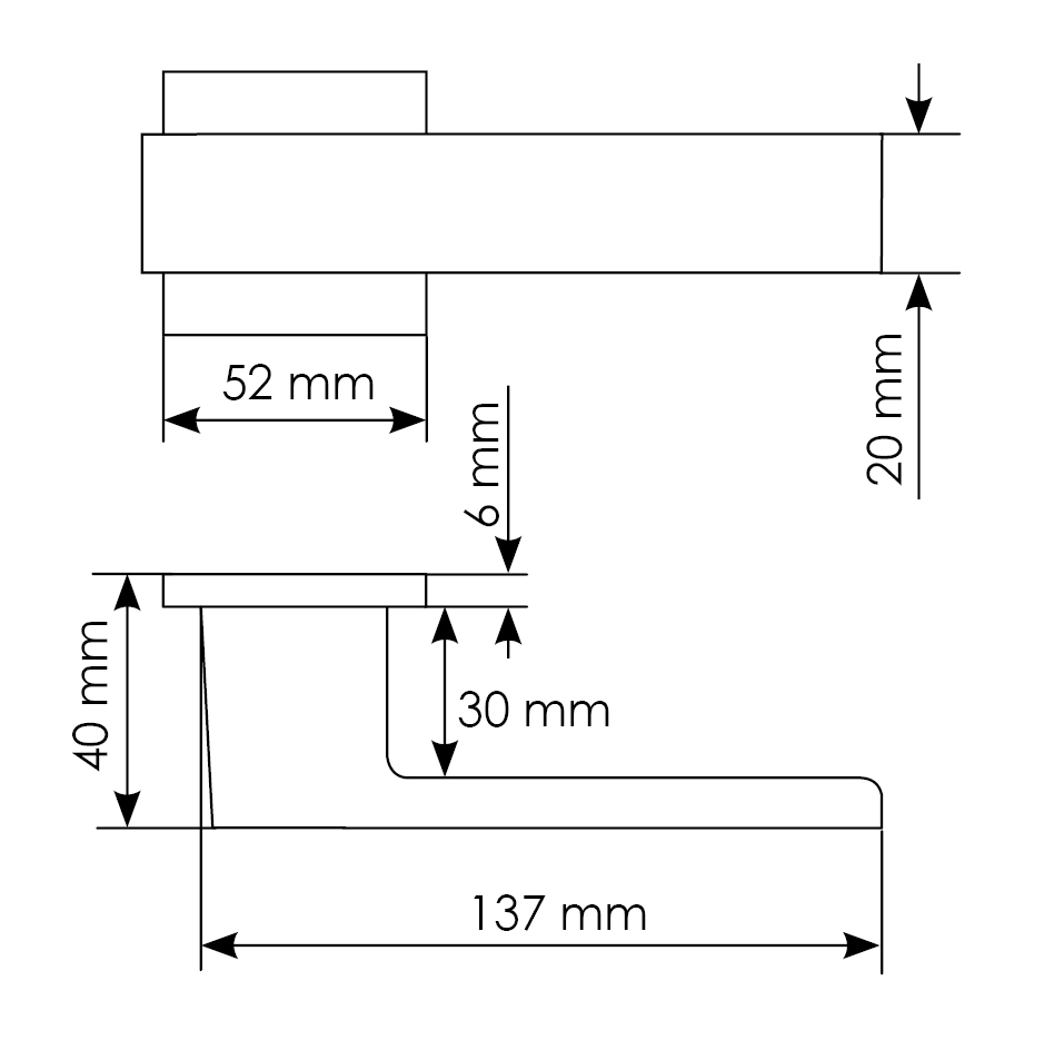 Комплект дверных ручек MH-56-S6 BL с заверткой MH-WC-S6 BL + магнитный замок M1895 BL, цвет черный фото morelli Актау