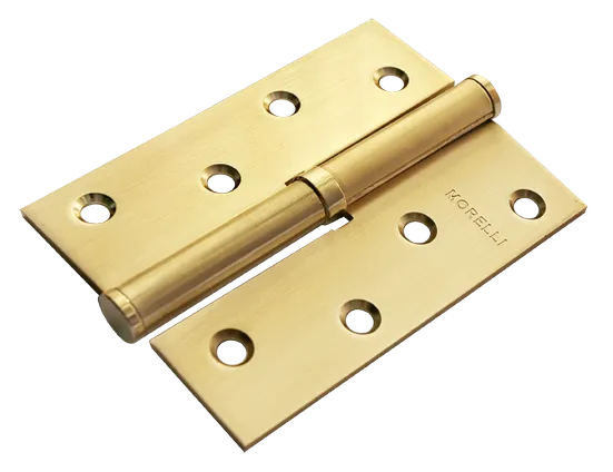 Петля разъемная карточная MSND 100X70X2.5 SG R с подшипником стальная правая, врезная, цвет матовое золото фото купить Актау