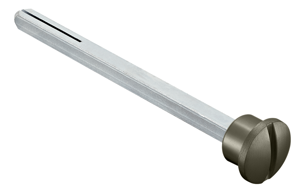 Четырехгранник LUX-SPINDLE-WC 110 ANT 110мм с кнопкой, цвет антрацит фото купить Актау