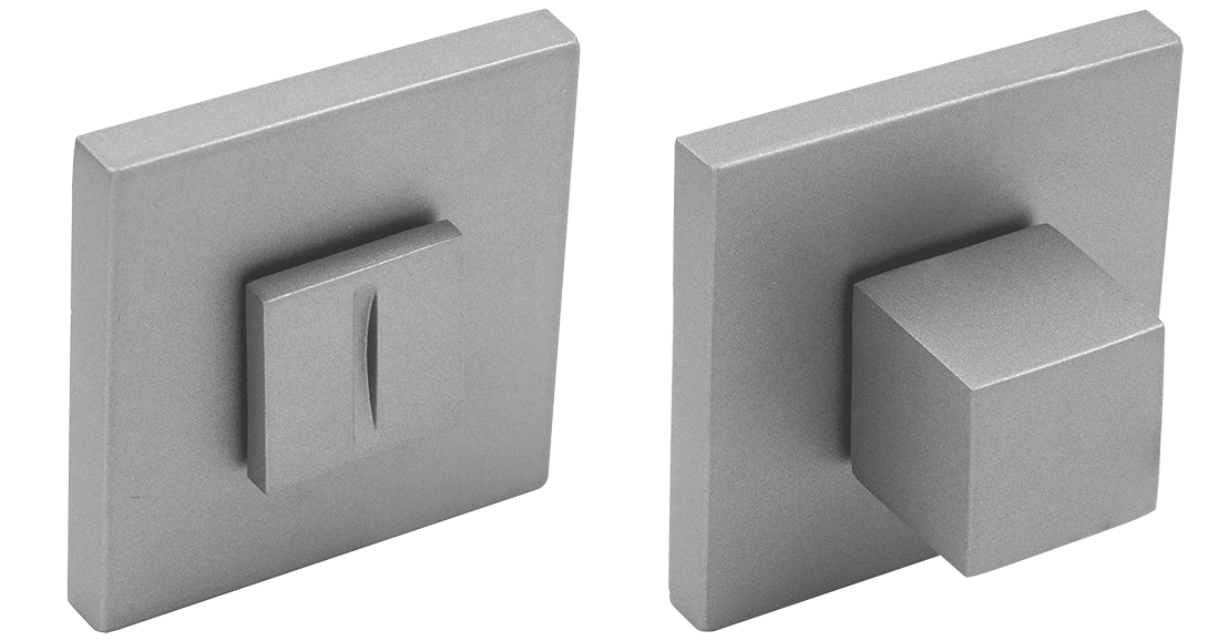 Завертка сантехническая MH-WC-S6 ASC на квадратной розетке 6мм цвет анодированный матовый хром фото купить Актау