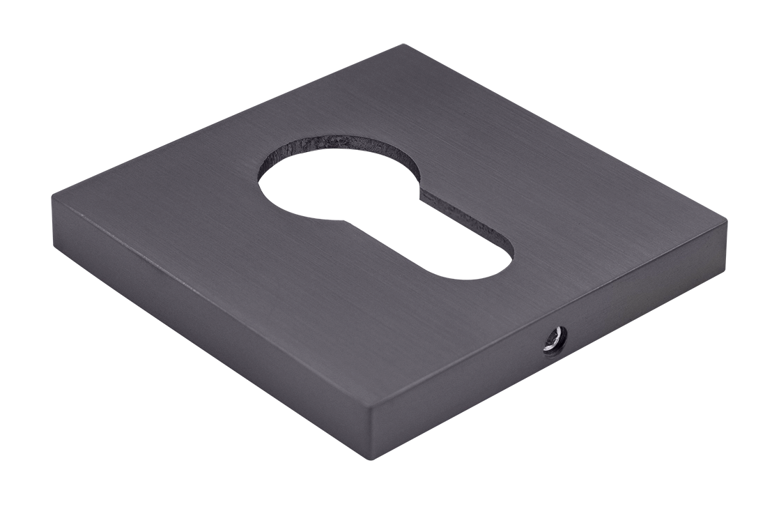 Накладка на замок MH-KH-S6 GR под евроцилиндр, цвет graphite фото купить Актау