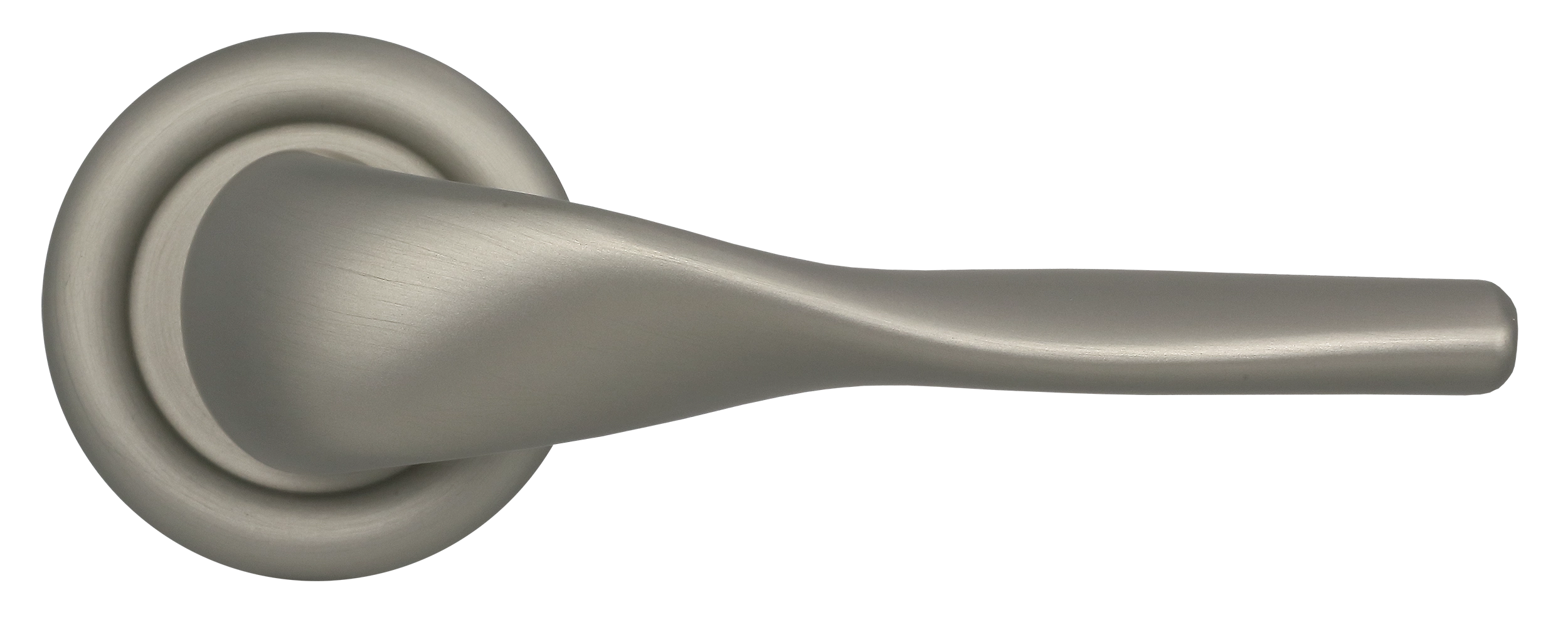 Ручка дверная LVB R7 SMI на круглой розетке, цвет Весенняя дымка/Spring Mist фото купить в Актау