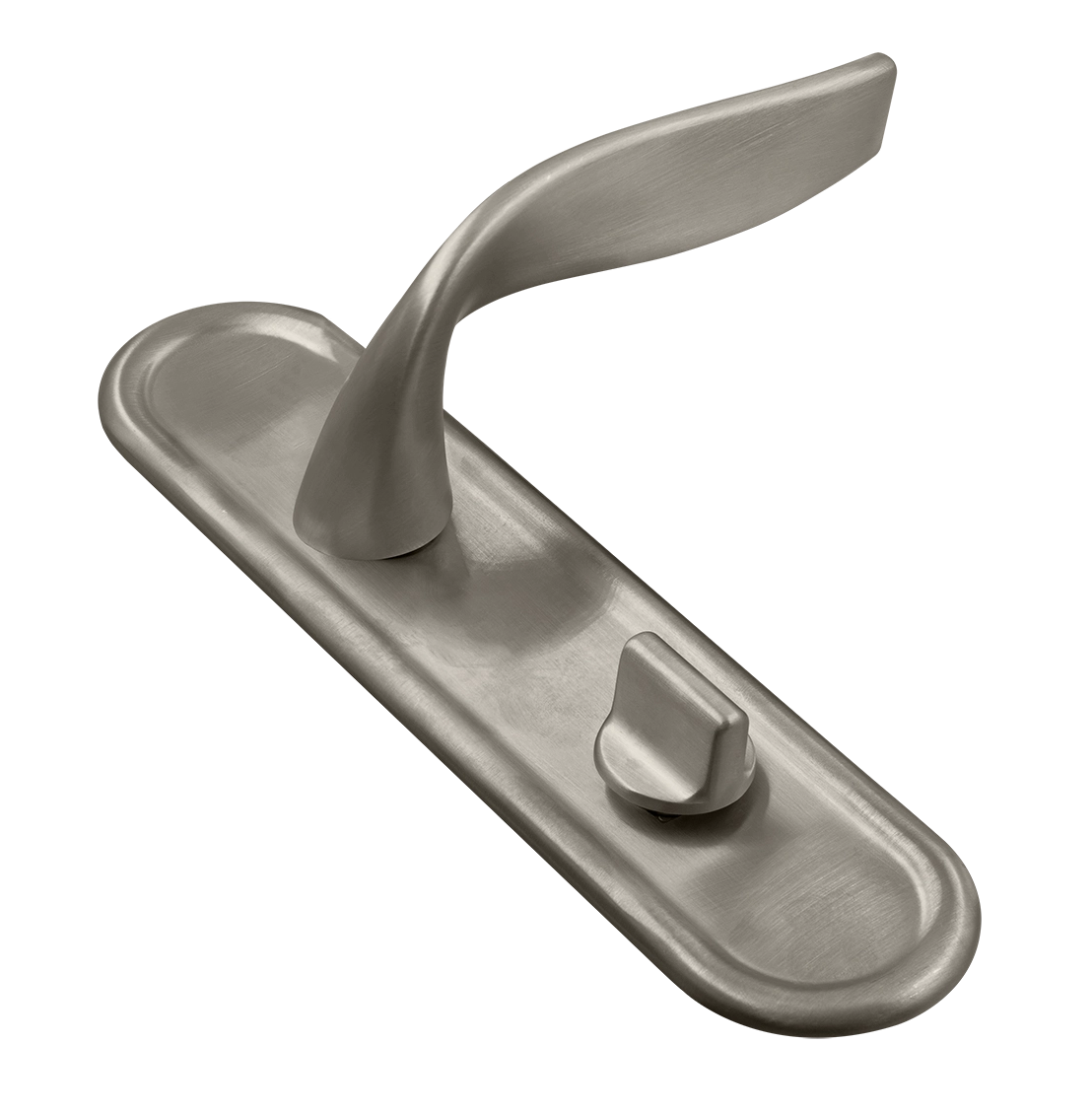 Ручка дверная SKYSCRAPER PLR SMI на планке, цвет Весенняя дымка/Spring Mist фото купить Актау