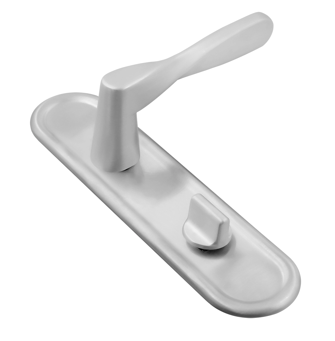 Ручка дверная THE OLYMPICS PLR SSW на планке, цвет Стокгольмский снегопад/Stockholm Snowfall фото купить Актау