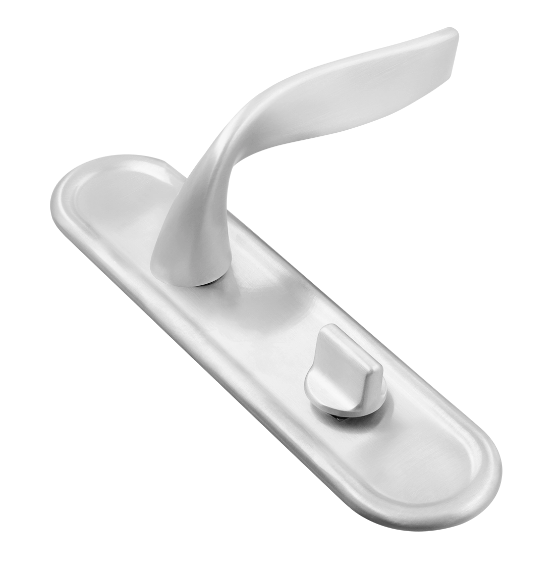 Ручка дверная SKYSCRAPER PLR SSW на планке, цвет Стокгольмский снегопад/Stockholm Snowfall фото купить Актау