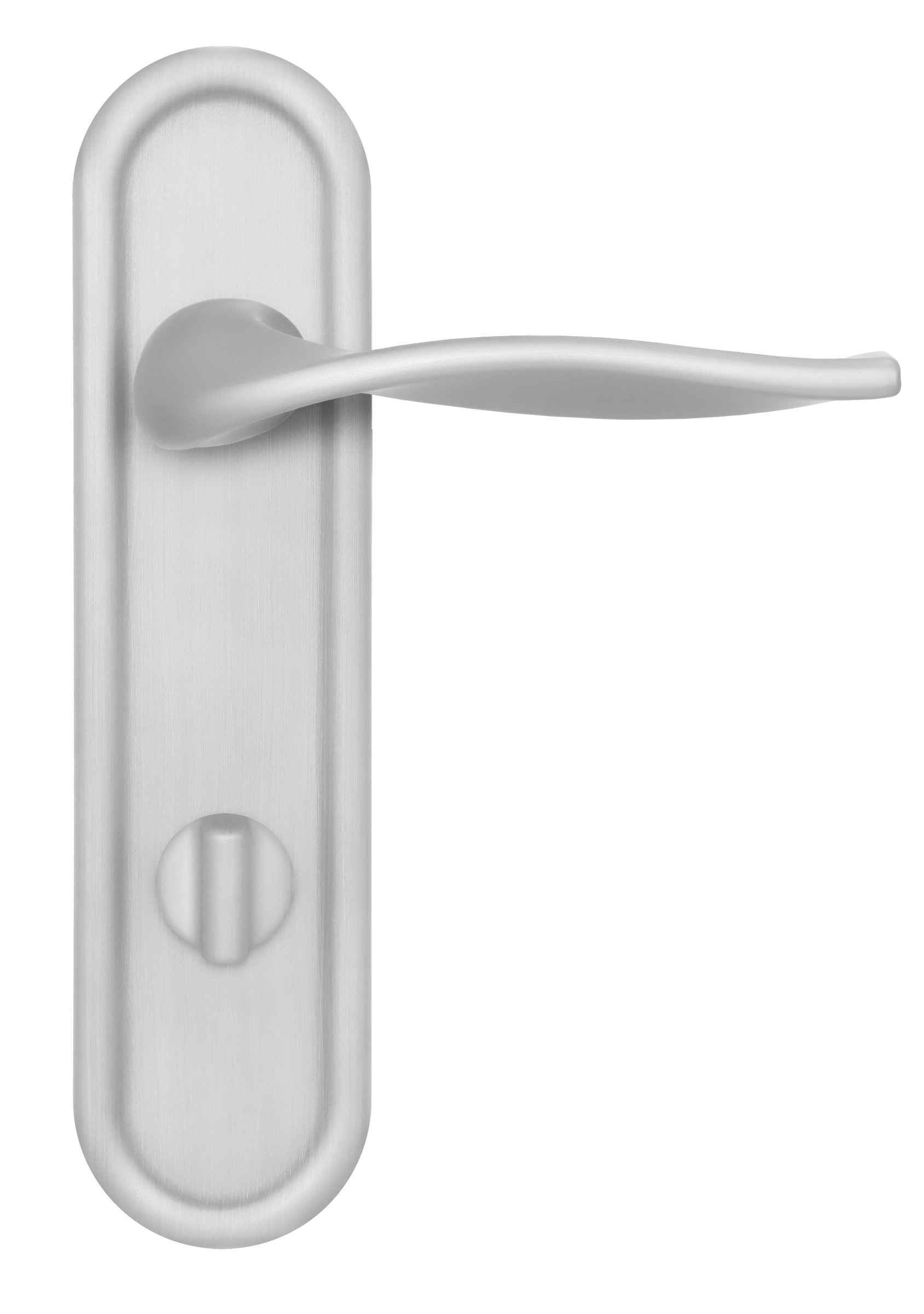 Ручка дверная SKYSCRAPER PLR SSW на планке, цвет Стокгольмский снегопад/Stockholm Snowfall фото купить в Актау