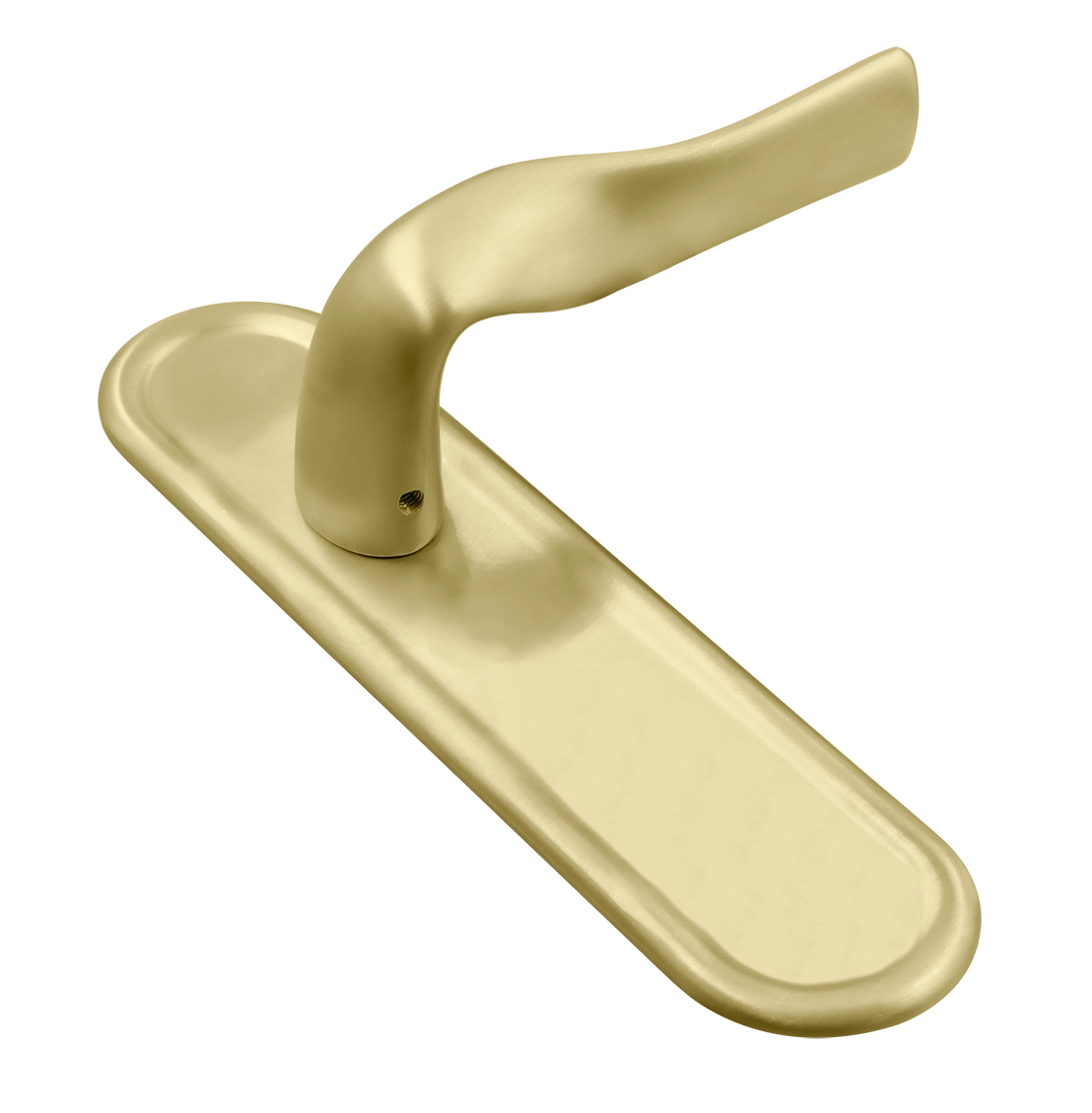 Ручка дверная LVB PLR AH на планке, цвет Осенний мёд/Autumn Honey фото купить Актау