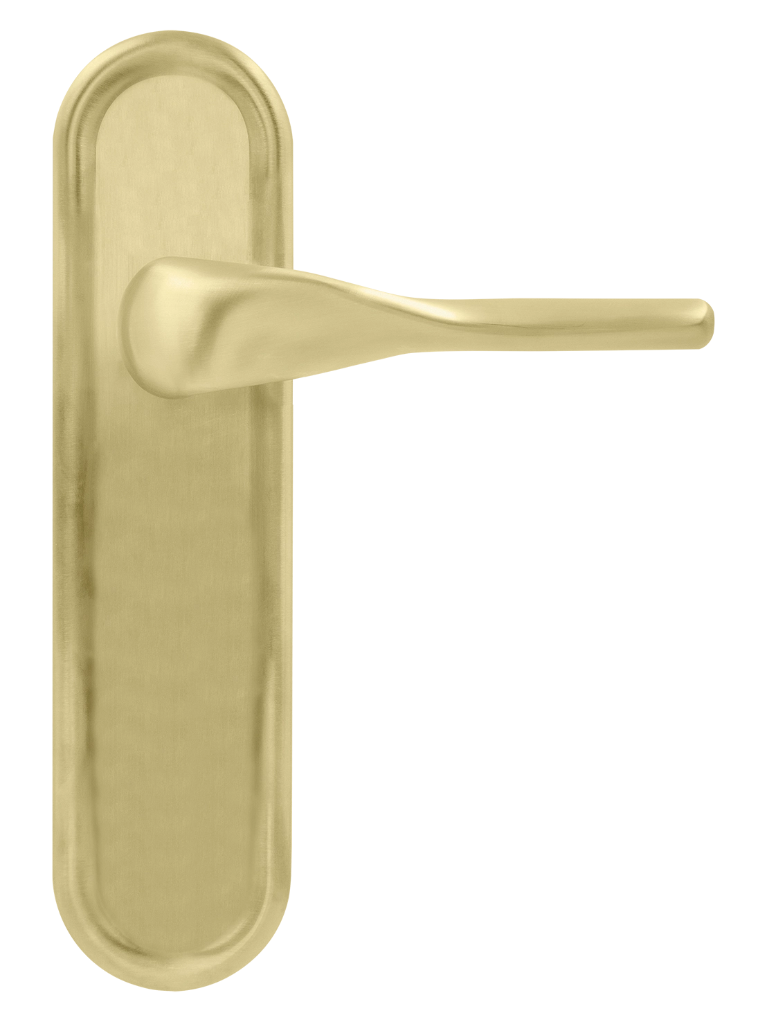 Ручка дверная LVB PLR AH на планке, цвет Осенний мёд/Autumn Honey фото купить в Актау