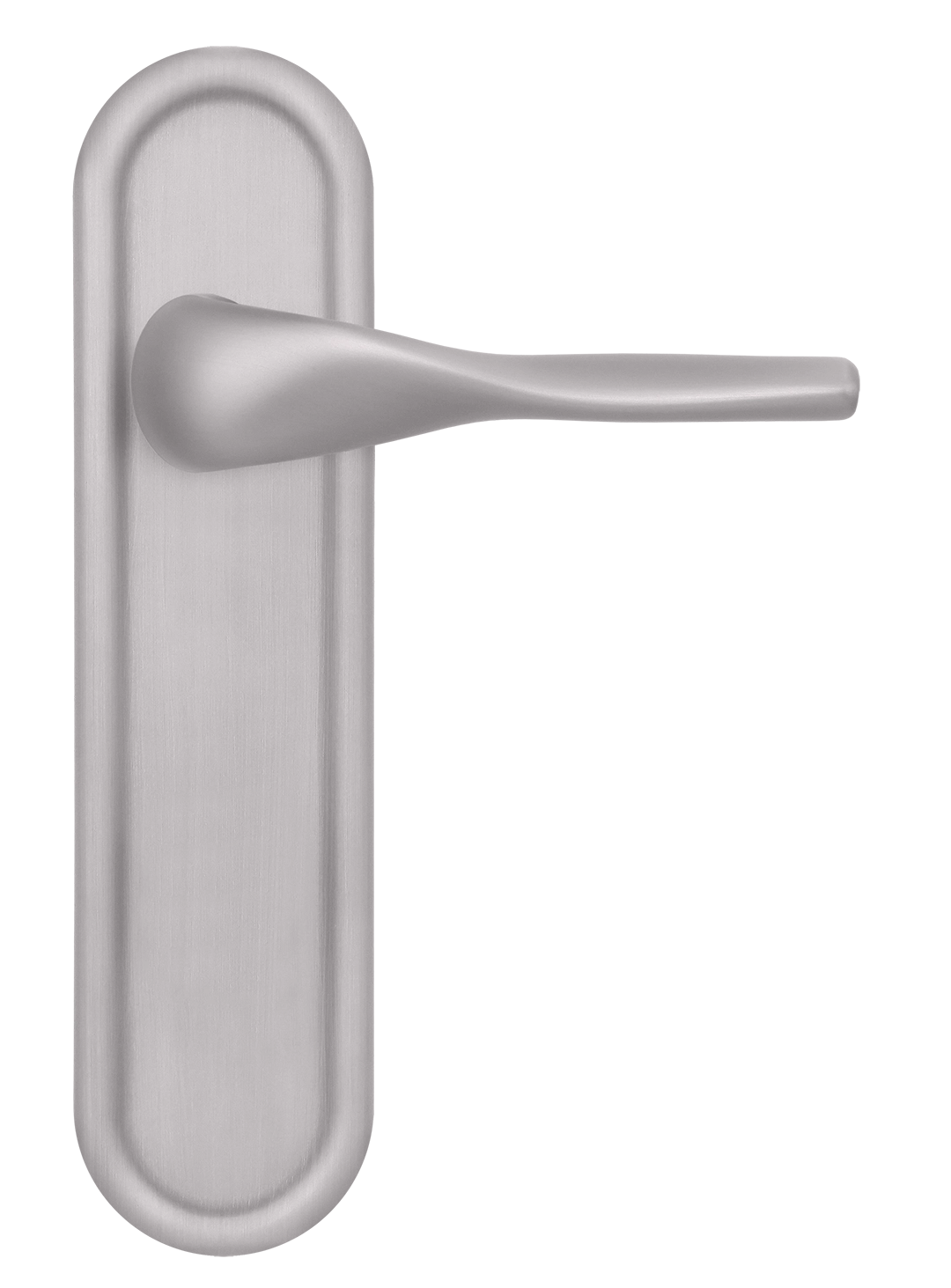 Ручка дверная LVB PLR SSW на планке, цвет Стокгольмский снегопад/Stockholm Snowfall фото купить в Актау