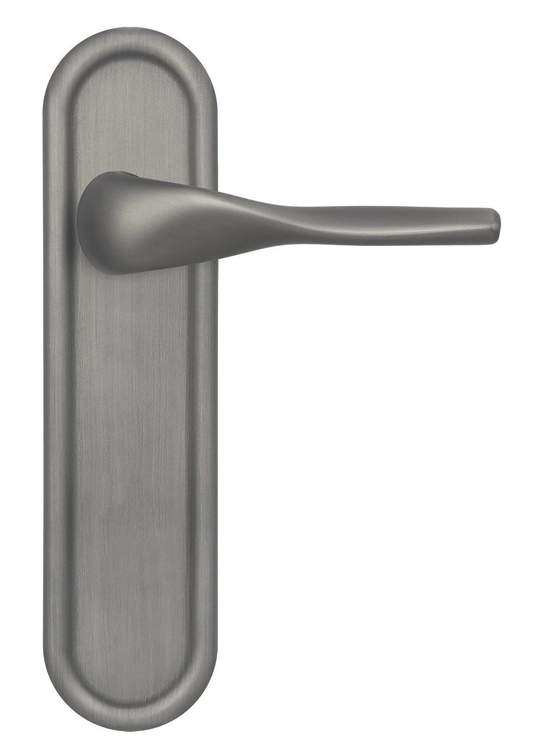 Ручка дверная LVB PLR WF на планке, цвет Зимняя стужа/Winter Frost фото купить в Актау