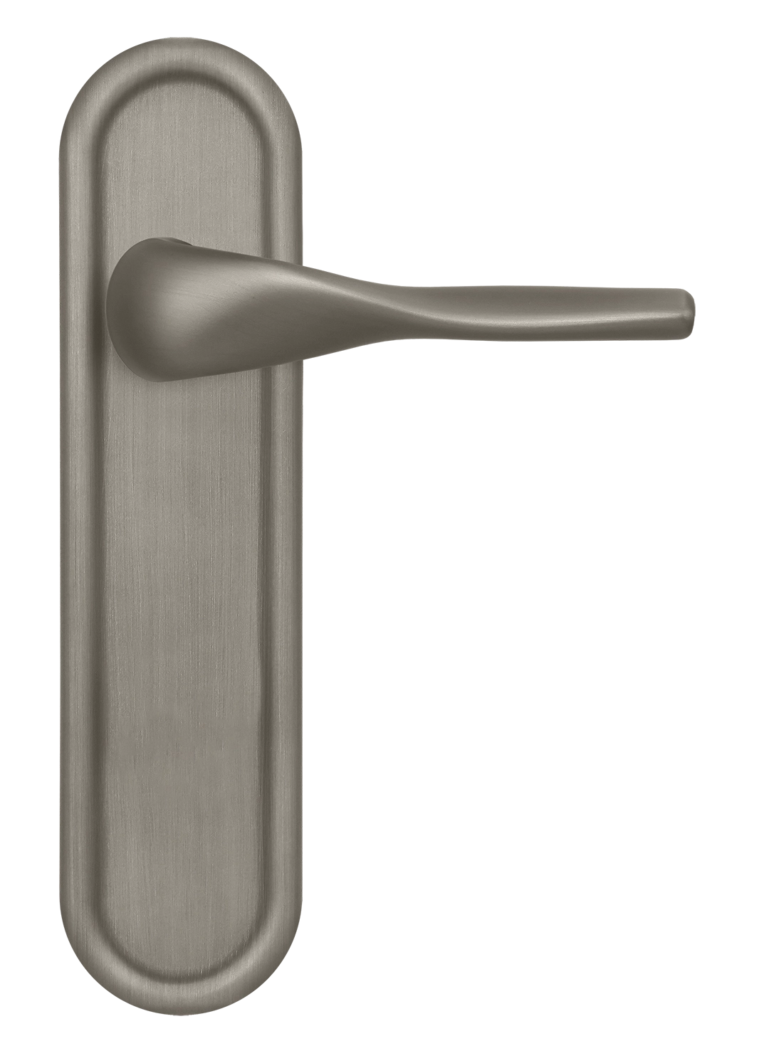 Ручка дверная LVB PLR SMI на планке, цвет Весенняя дымка/Spring Mist фото купить в Актау