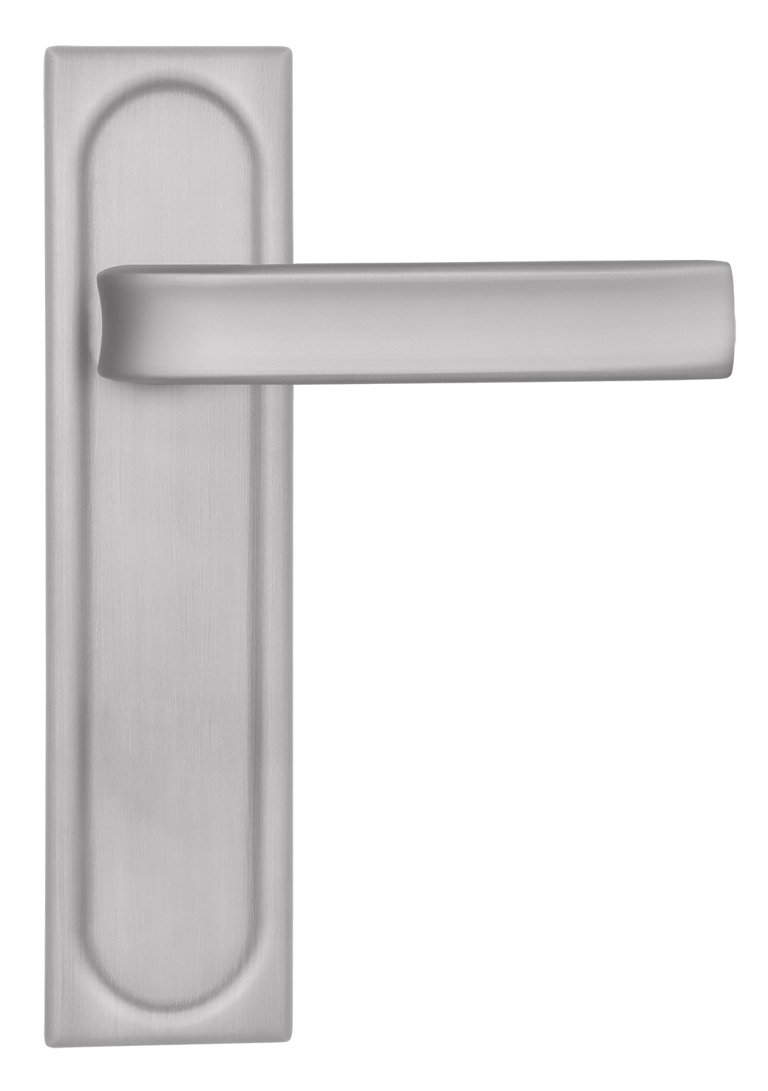 Ручка дверная THE BUS STATION PLS SSW на планке, цвет Стокгольмский снегопад/Stockholm Snowfall фото купить в Актау