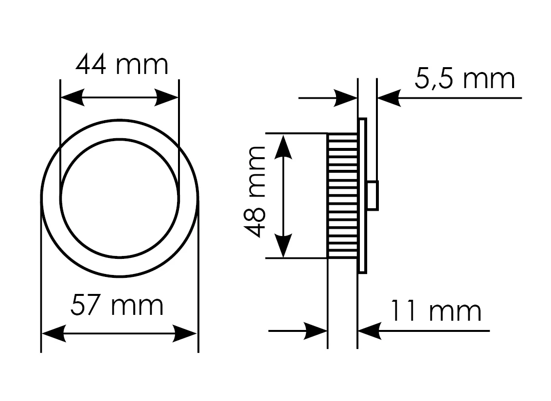 Комплект заверток TWICE WC NERO-ST для системы TWICE, цвет черный soft-touch фото купить в Актау