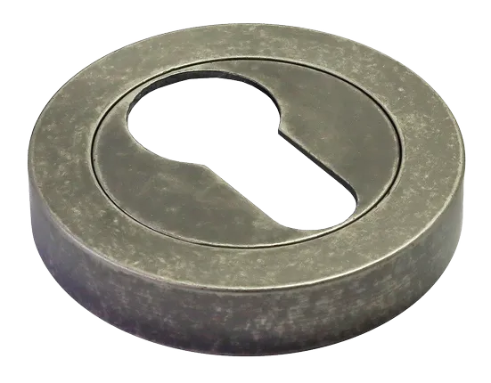 LUX-KH-R2 FEA, накладка на евроцилиндр, цвет - состаренное серебро фото купить Актау