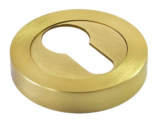 LUX-KH-R2 OSA, накладка на евроцилиндр, цвет - матовое золото фото купить Актау