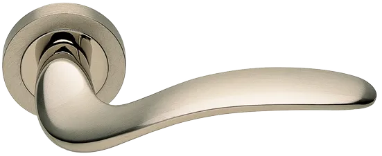 COBRA R2 NIS/NIK, ручка дверная, цвет -  матовый никель/никель фото купить Актау