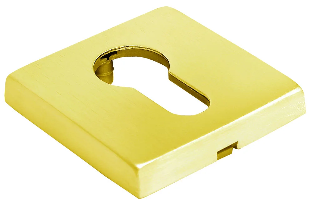 LUX-KH-S5 OSA, накладка на евроцилиндр, цвет - матовое золото фото купить Актау