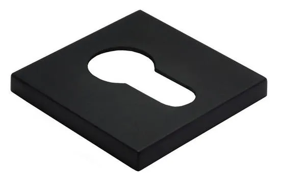 MH-KH-S6 BL, накладка на евроцилиндр, цвет - черный фото купить Актау