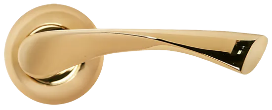 КАПЕЛЛА, ручка дверная MH-01 GP, цвет золото фото купить в Актау