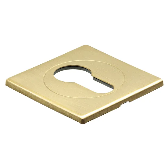 LUX-KH-S OSA, накладка на евроцилиндр, цвет - матовое золото фото купить Актау