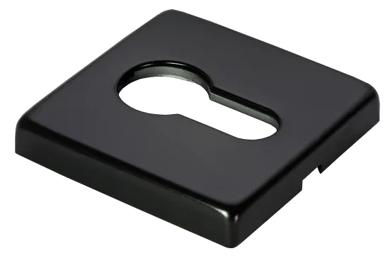 LUX-KH-S5 NERO, накладка под евроцилиндр, цвет - черный фото купить Актау