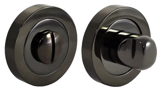 LUX-WC-R2 NIN, завертка сантехническая, цвет - черный никель фото купить Актау
